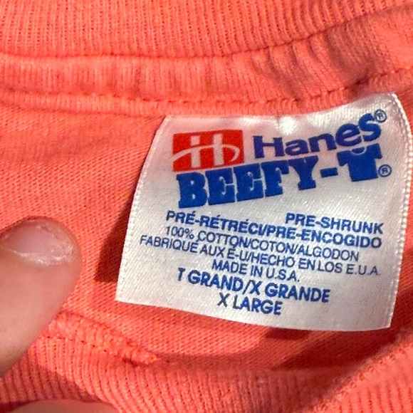 VINTAGE 80s RHODES COLLEGE RA DORM CAT XL TEE - Picture 5 of 7